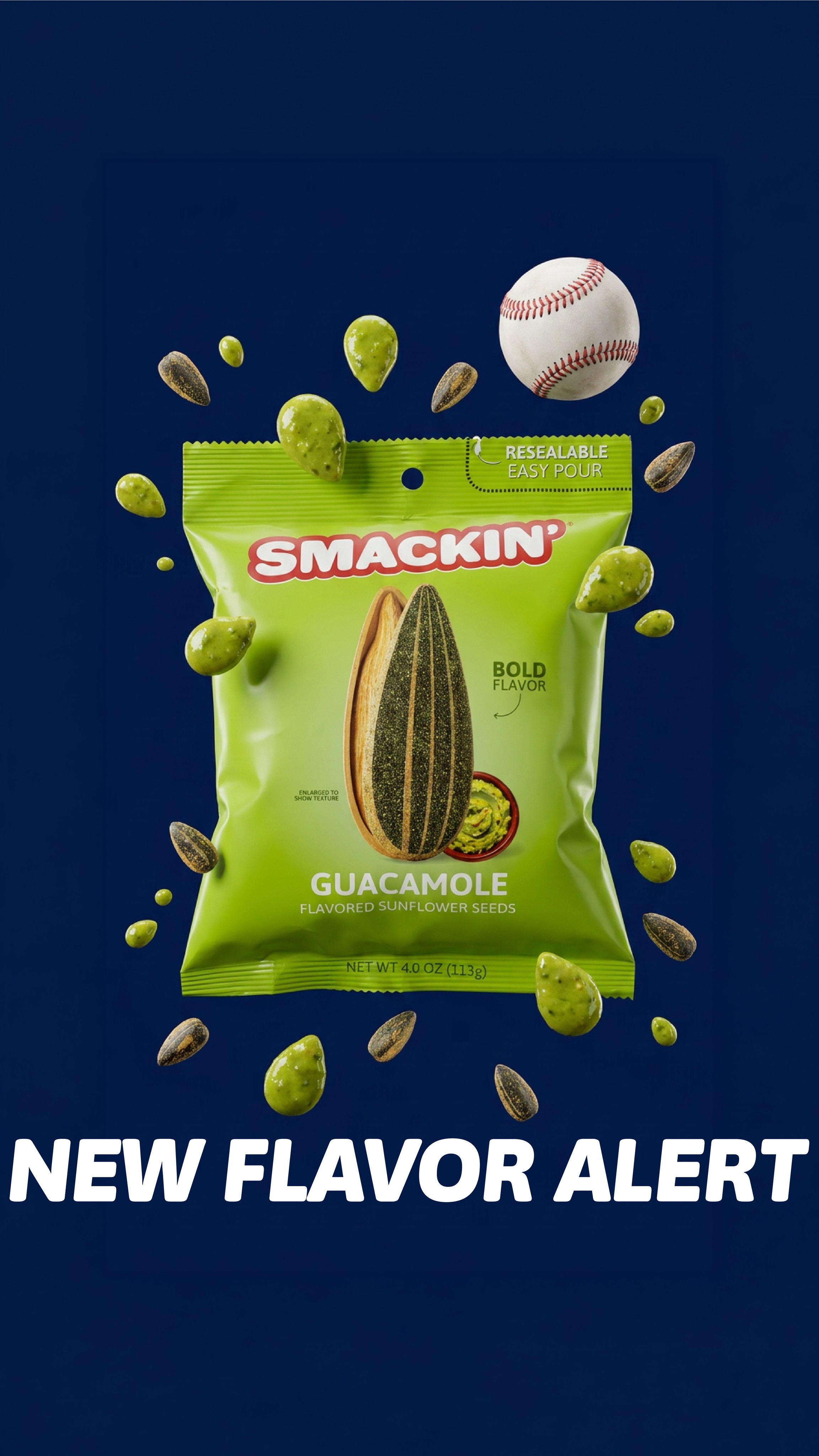 Smackin' Sunflower Seeds Facebook ad