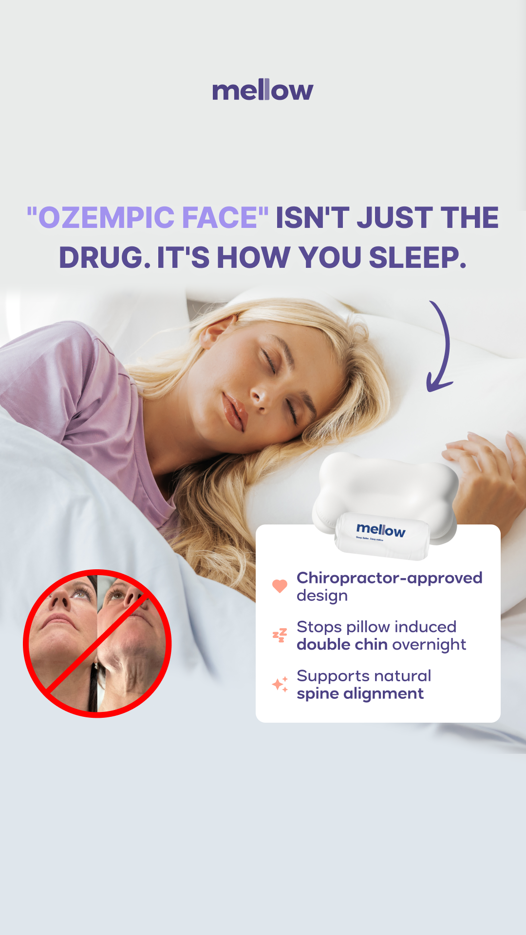 Mellow Cloud Align Pillow Facebook ad