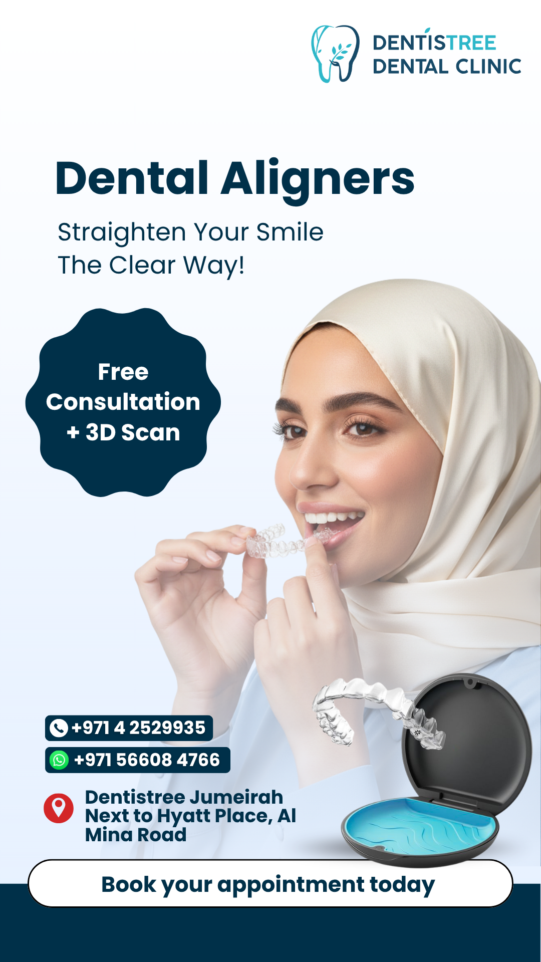 DentisTree Dental Clinic Facebook ad from Nov 17, 2025