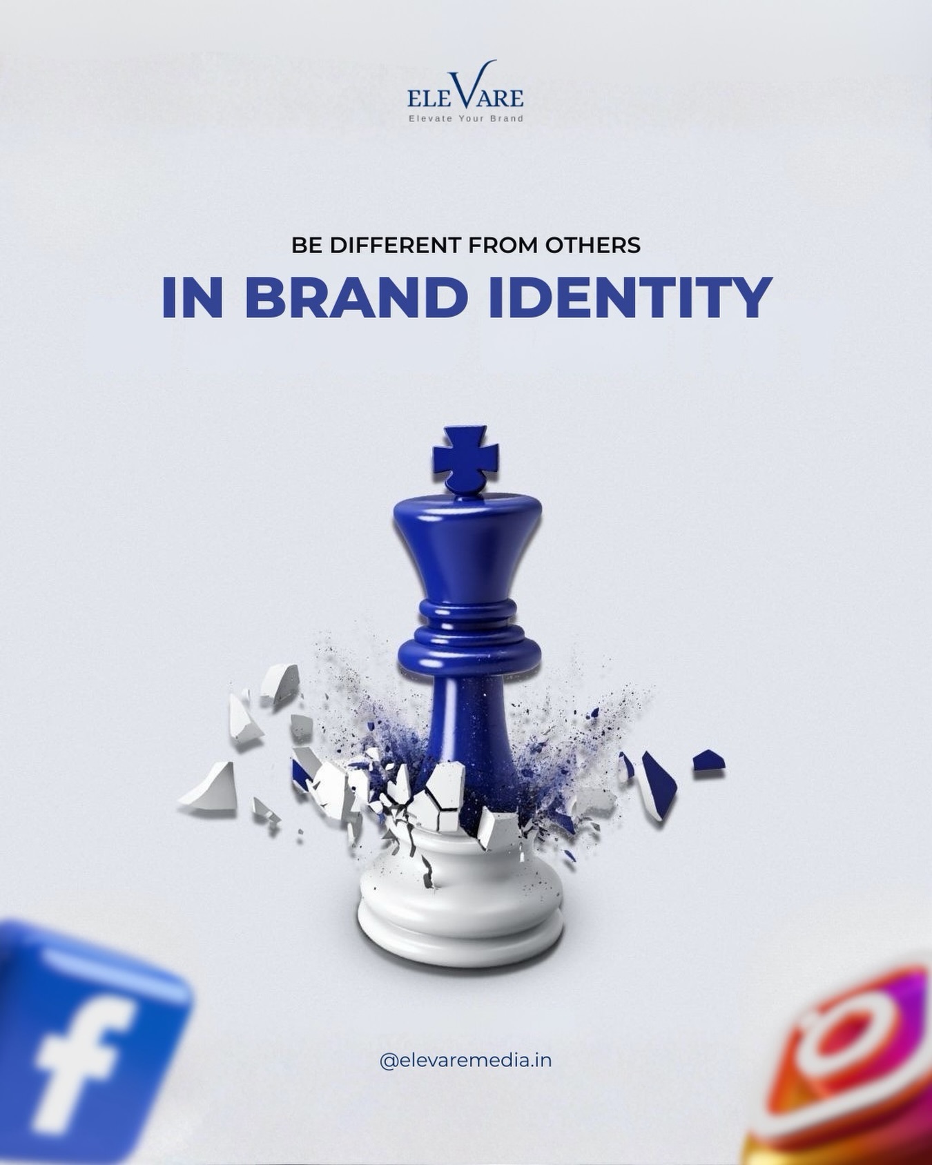 Elevare Media Facebook ad: If your brand looks like everyone else, it…