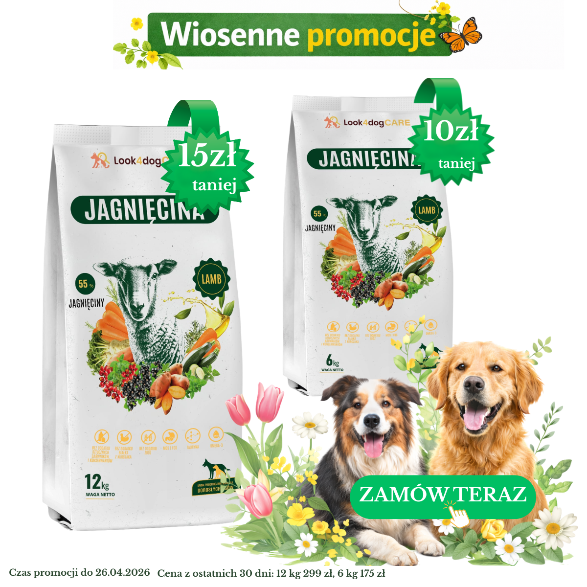 Kebzoo & Look4dog CARE-karmy premium dla psów Facebook ad