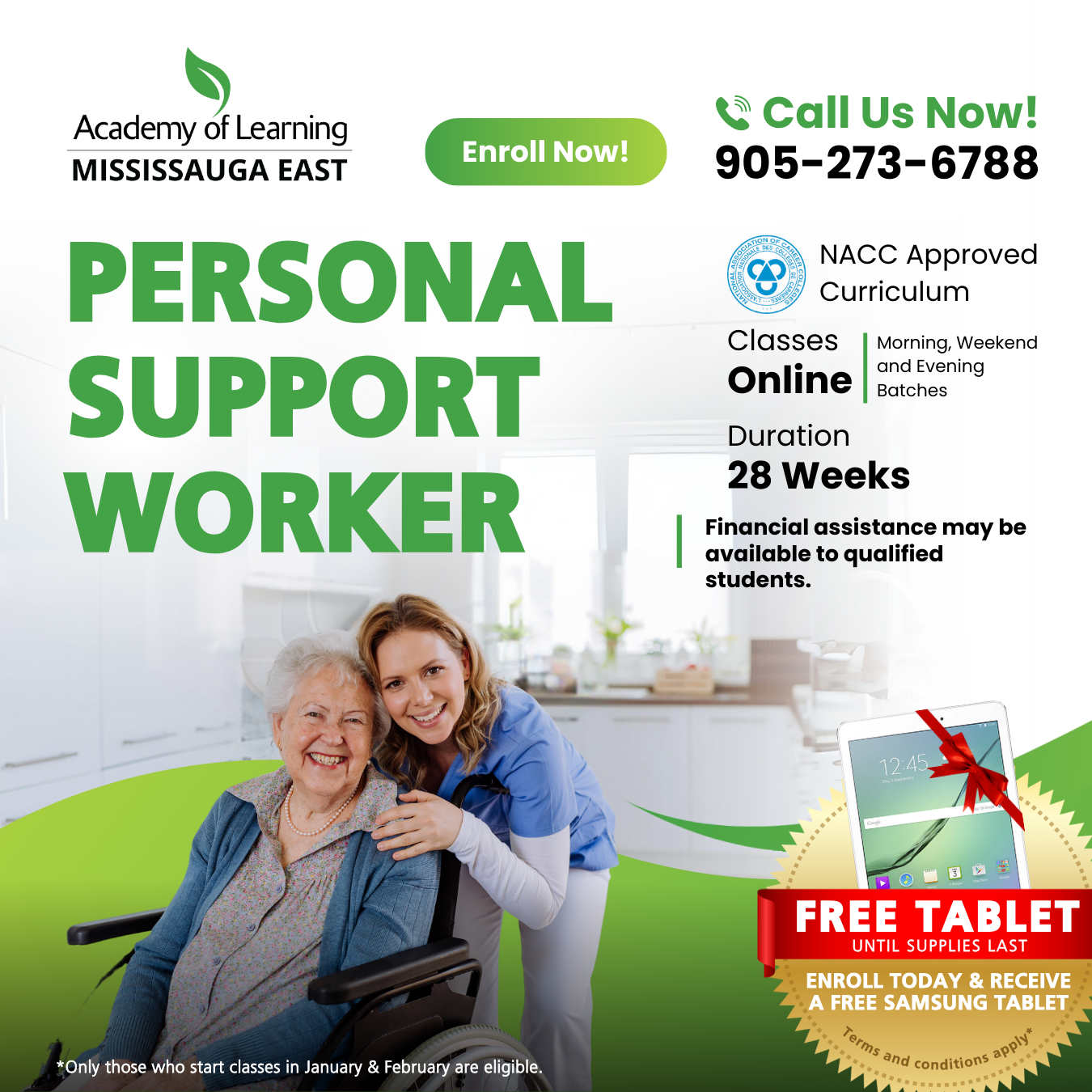 Academy of Learning Career College, Mississauga Facebook ad