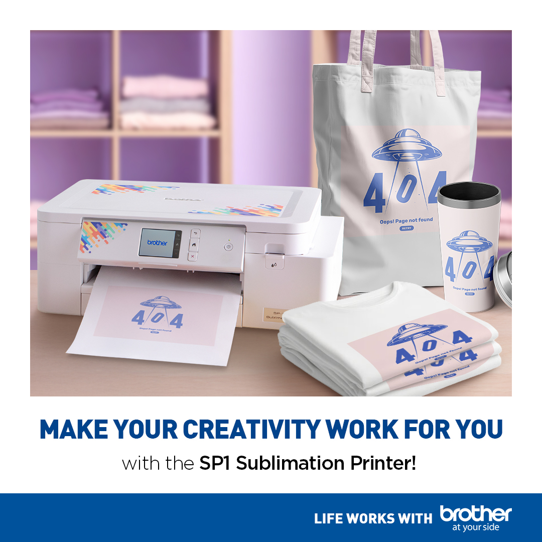 Brother Philippines Facebook ad: Turn your passion into something bigger this year.