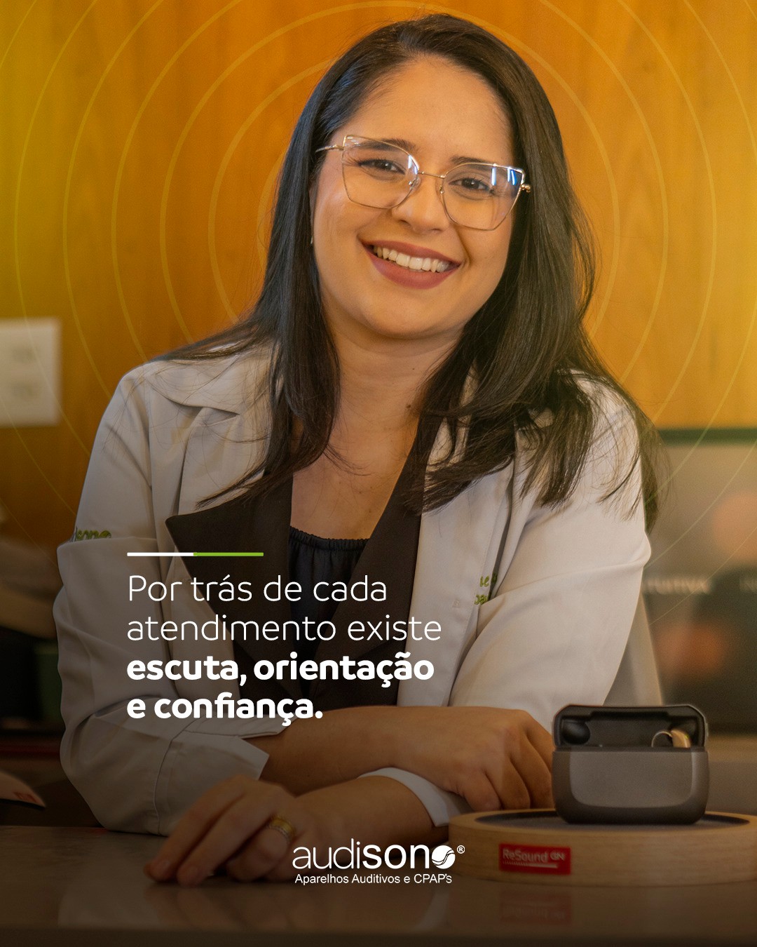 audisonorn Facebook ad: Muitas pessoas tem receios antes de comprar um…