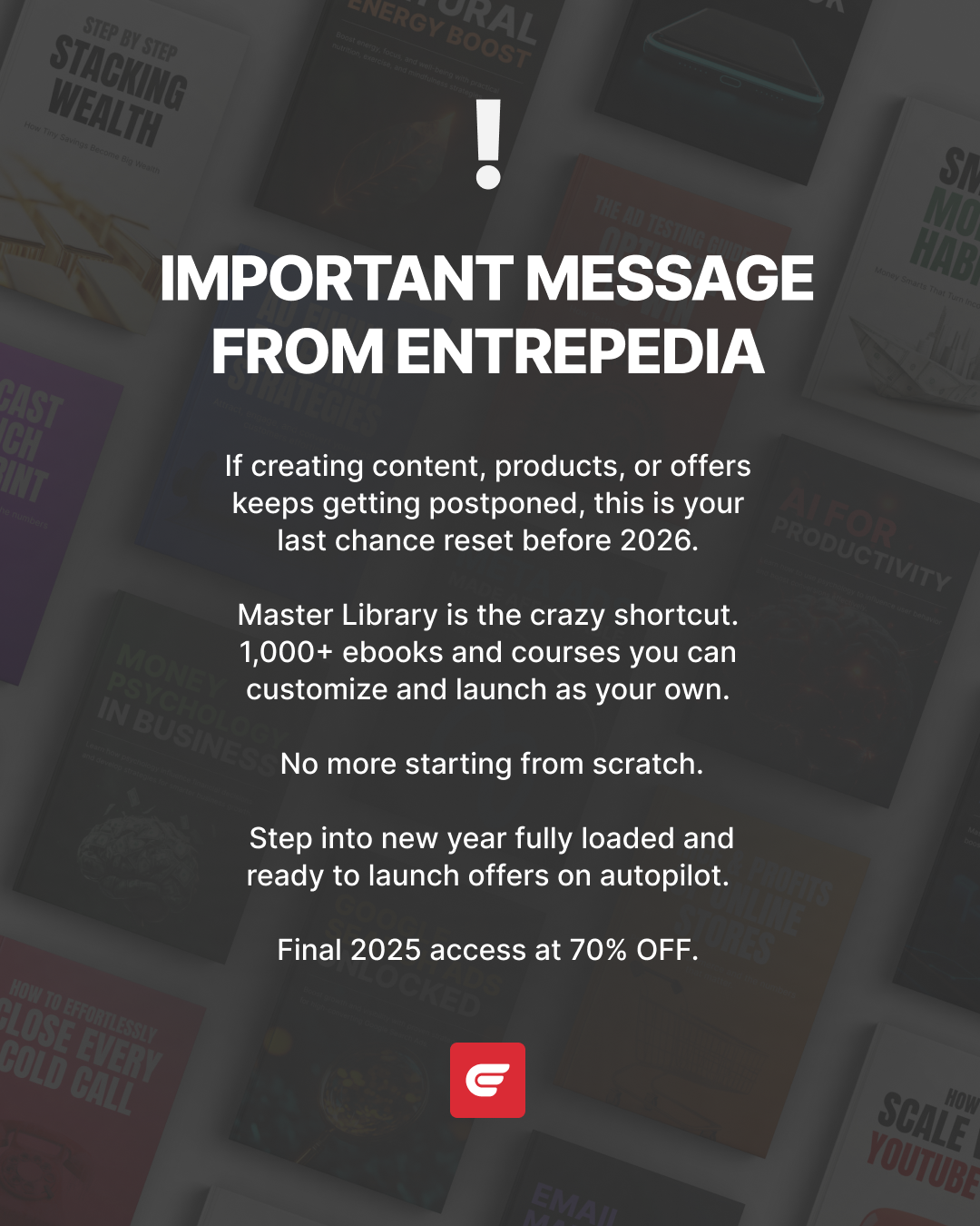 Entrepedia Facebook ad