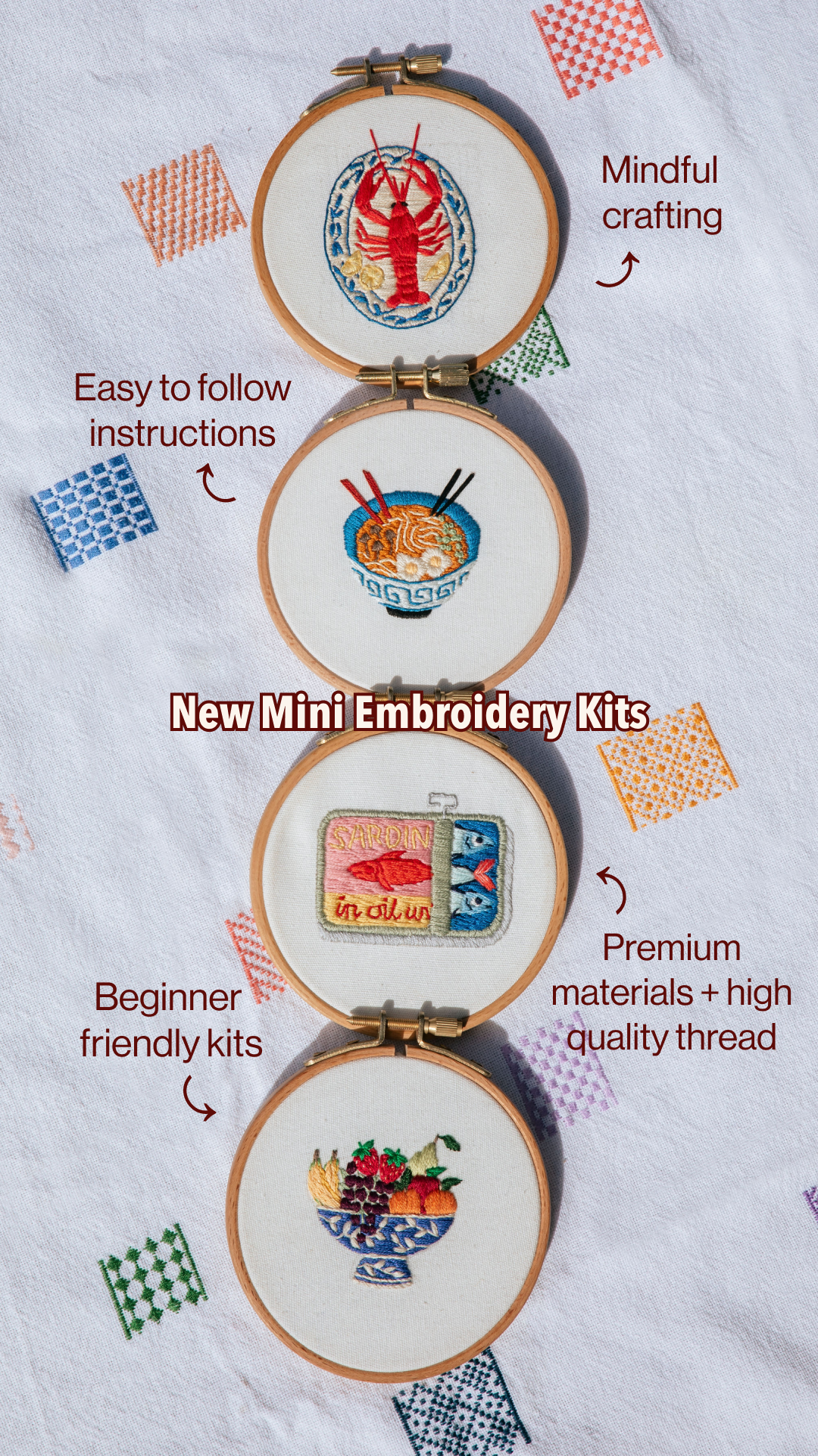 Stitched Up Kits Facebook ad from Dec 12, 2025