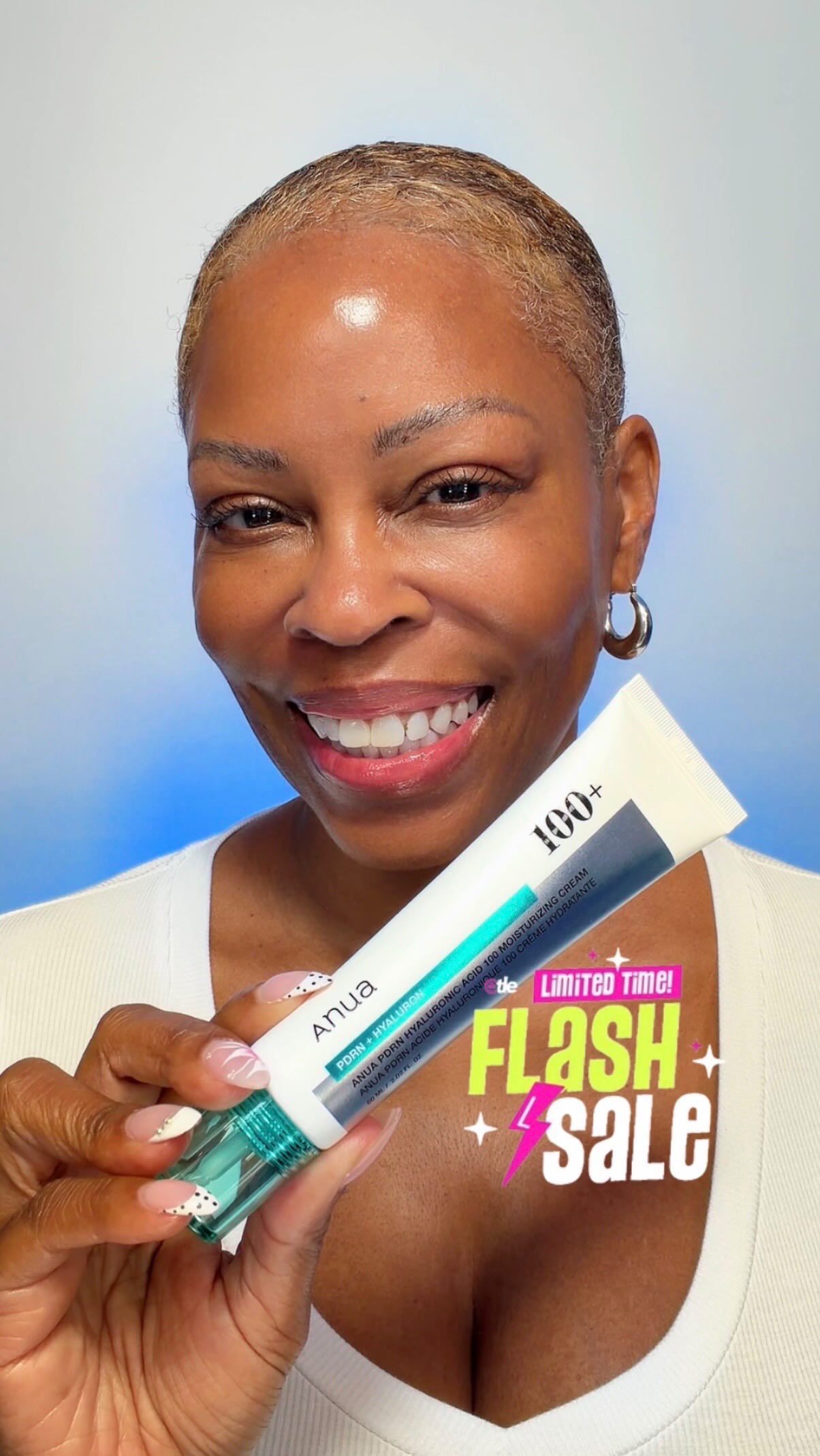 ANUA_Global Facebook ad: After 50, I need more than just moisturized.