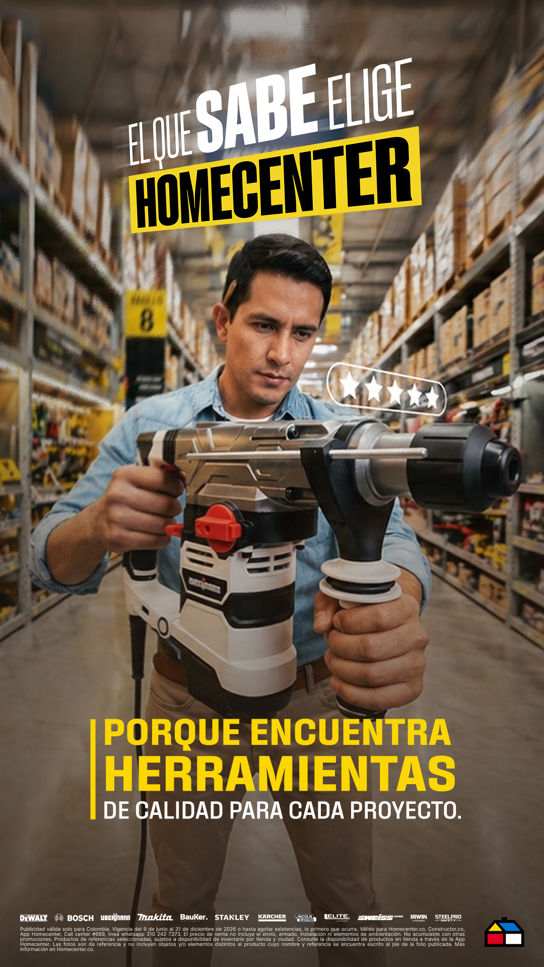Constructor Colombia Facebook ad: Calidad y respaldo
