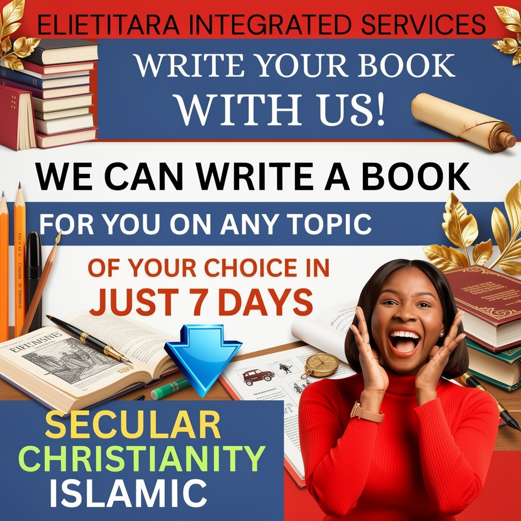 Elietitara Book Writing Services Facebook ad: Click the WhatsApp button