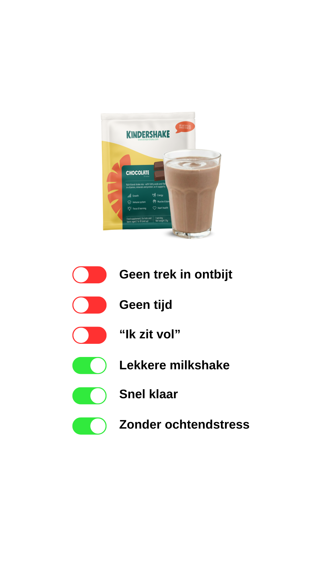 Kindershake Facebook ad