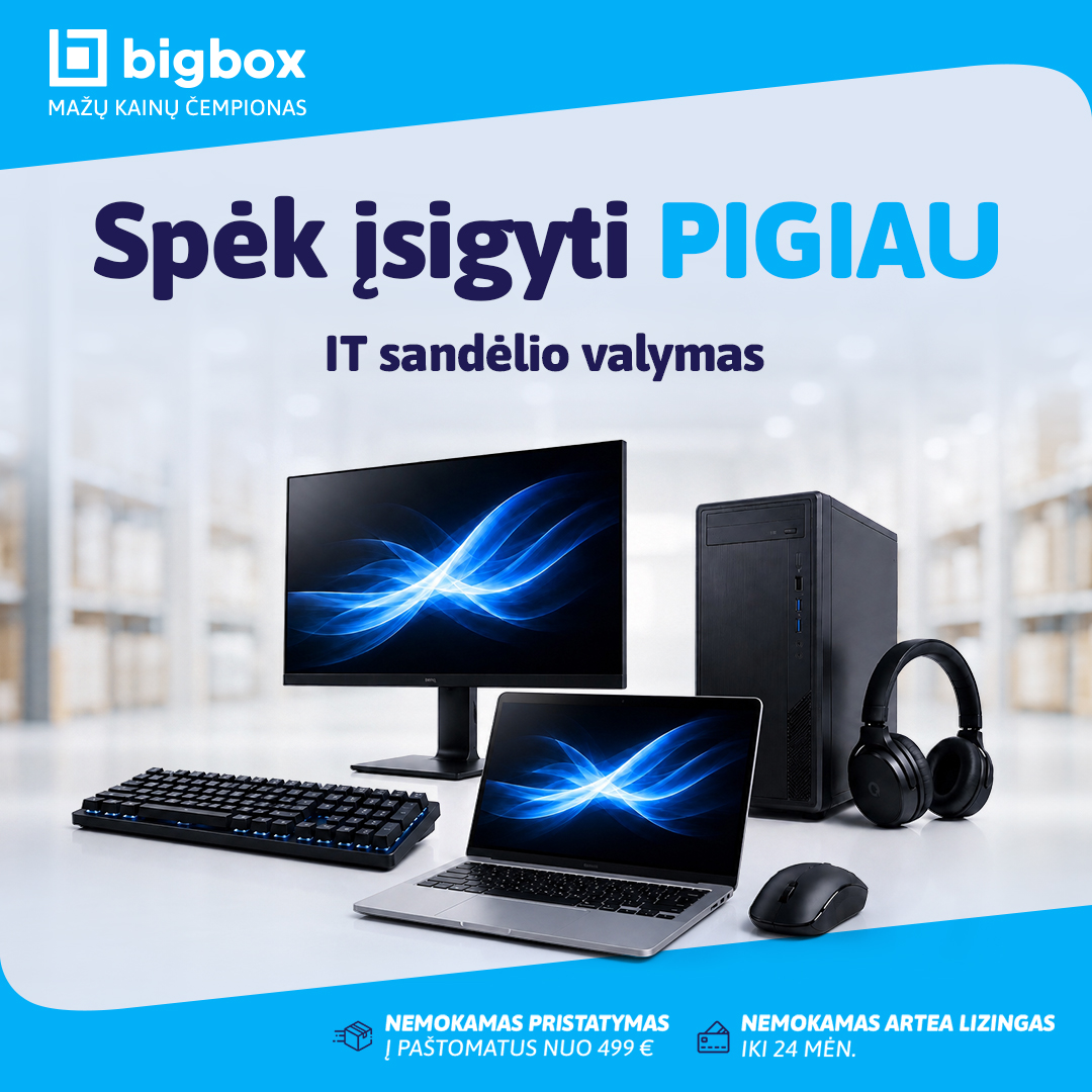 BIGBOX.LT Facebook ad