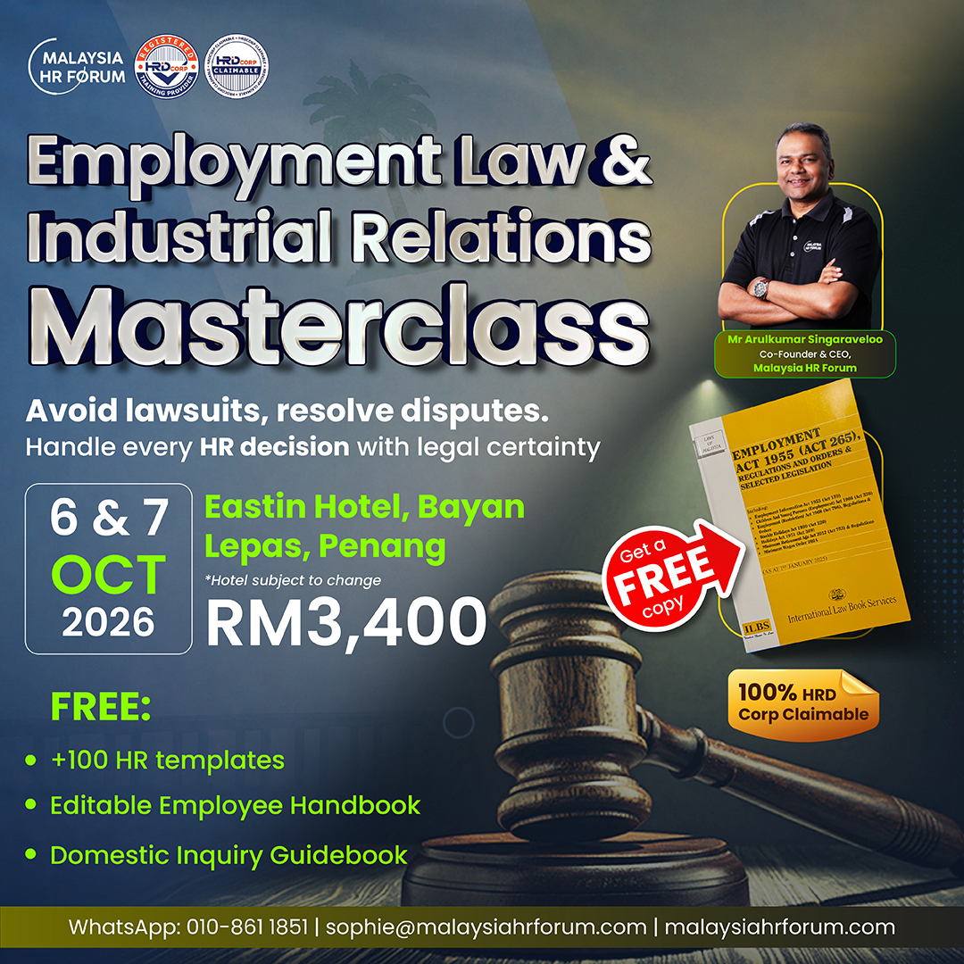 Malaysia HR Forum Facebook ad
