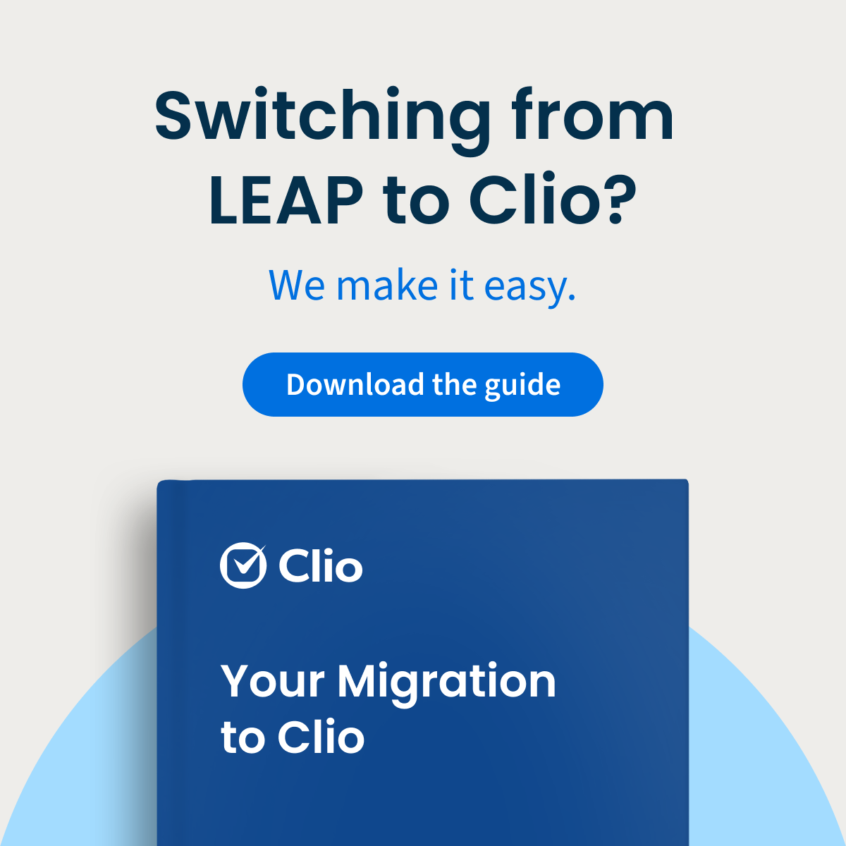 Clio - Cloud-Based Legal Technology Facebook ad