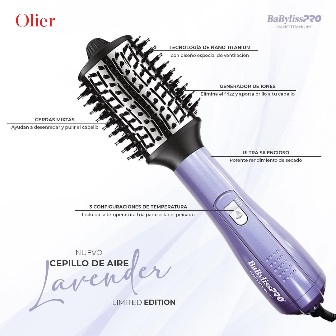 Olier Facebook ad: Hot Air Brush Babyliss Pro