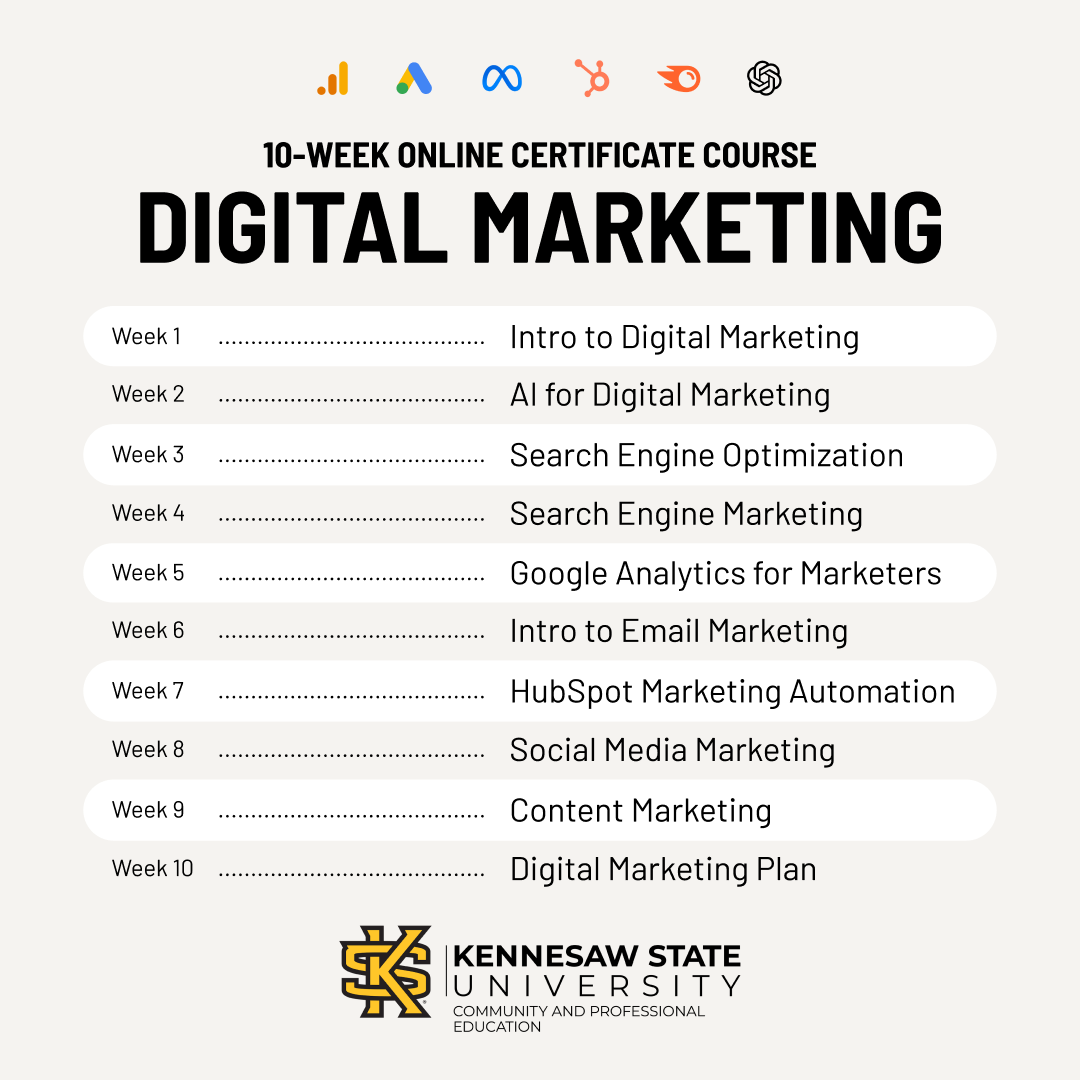 KSU Community and Professional Education Facebook ad
