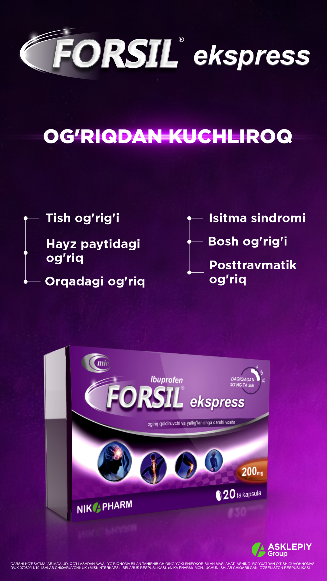 NIKA PHARM Facebook ad from Apr 24, 2026