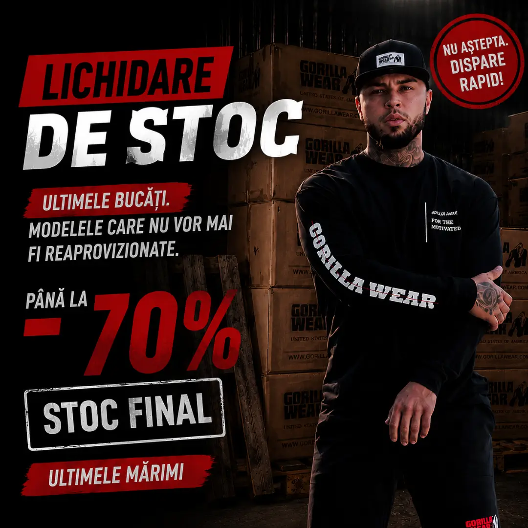 Gorilla Wear Romania Facebook ad