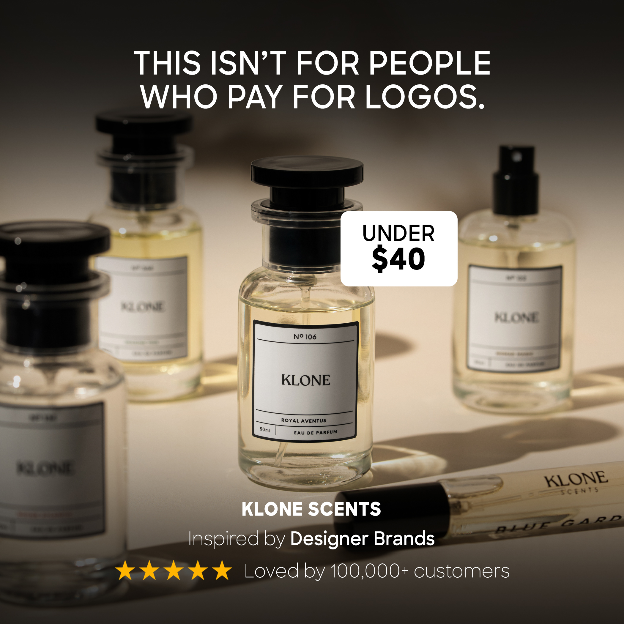 Klone Scents Facebook ad