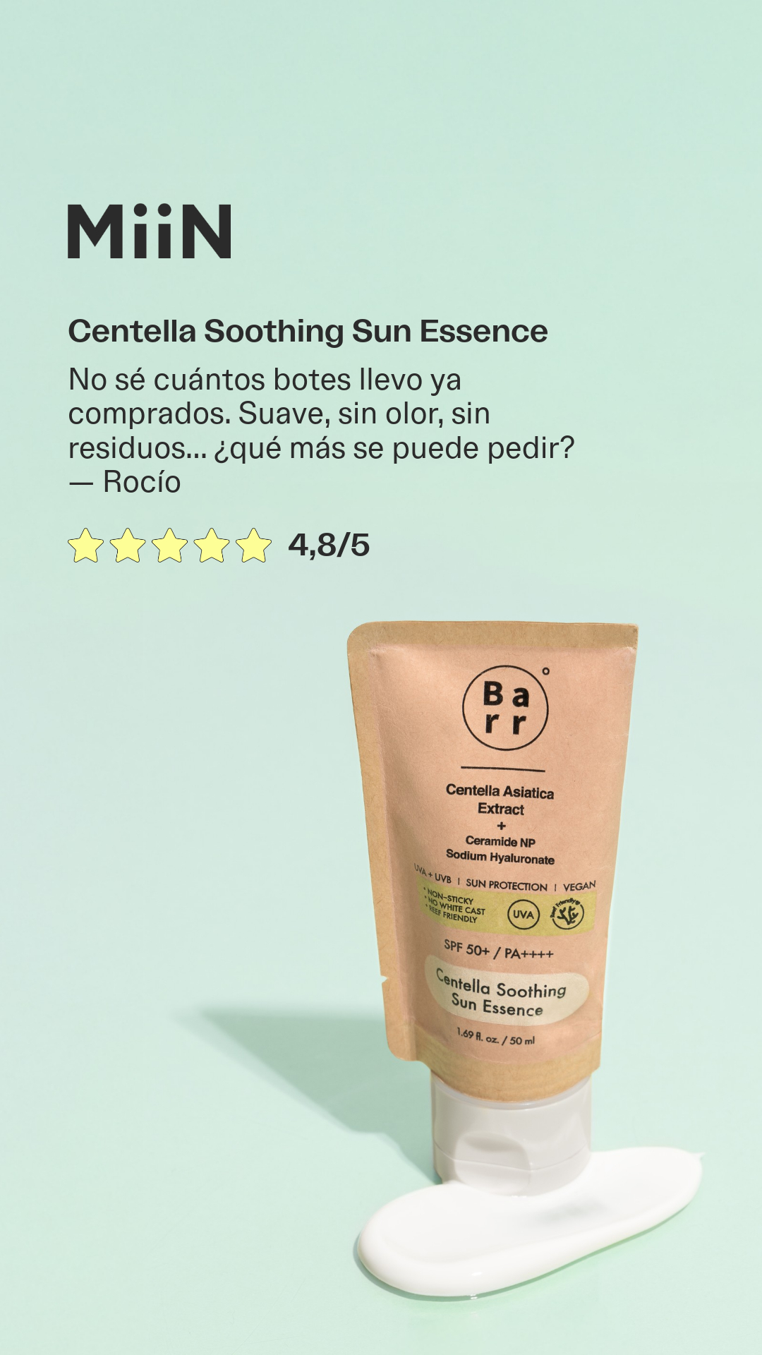MiiN Korean Cosmetics Facebook ad