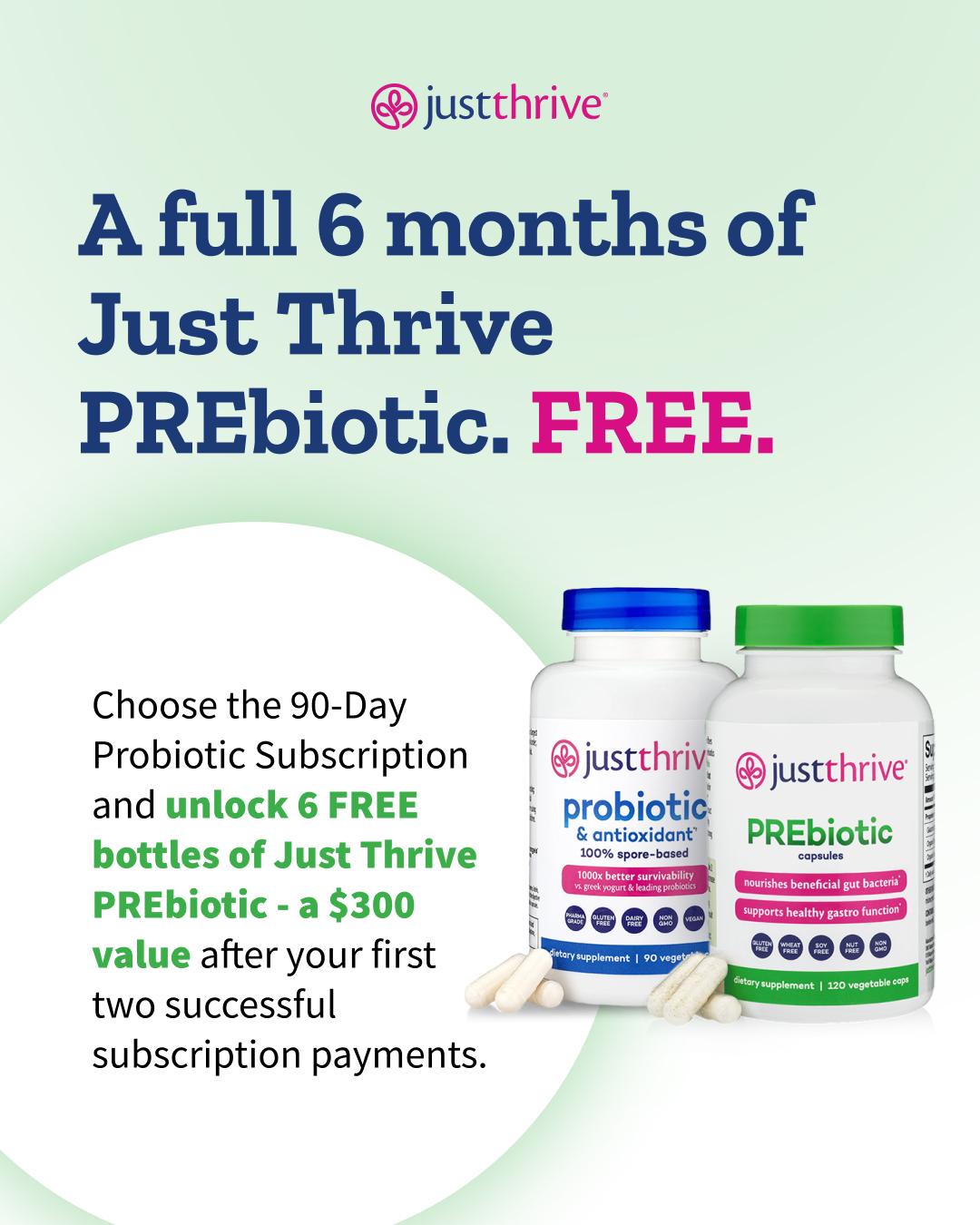 Just Thrive Facebook ad
