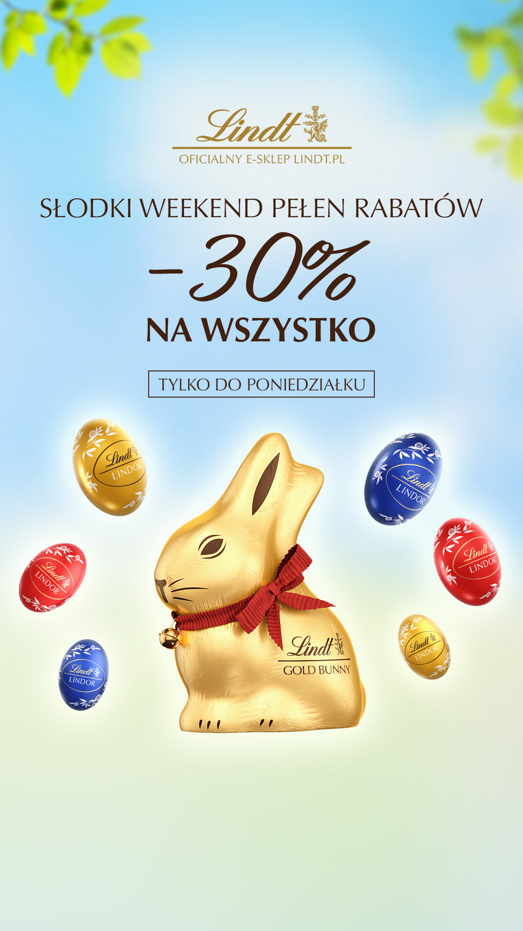 Lindt Facebook ad