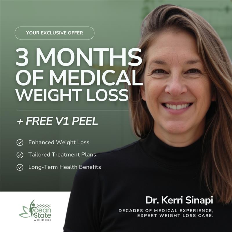 Ocean State Wellness Facebook ad from Nov 7, 2025