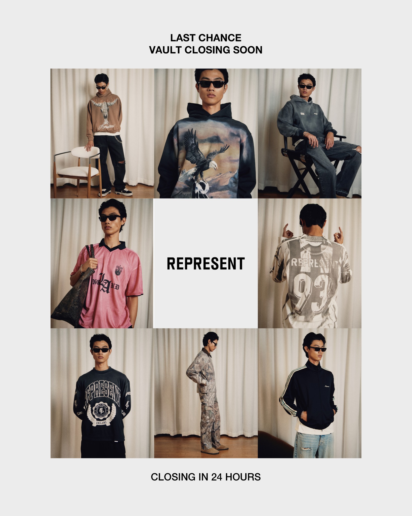 Represent Clo Facebook ad
