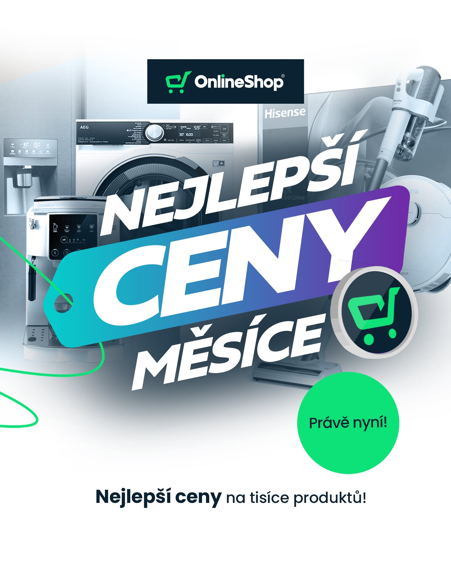 OnlineShop.cz Facebook ad