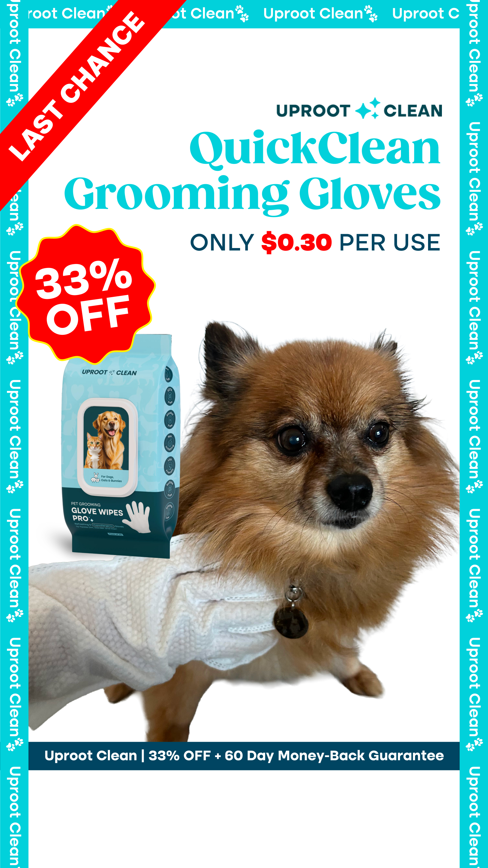 Uproot Clean Facebook ad