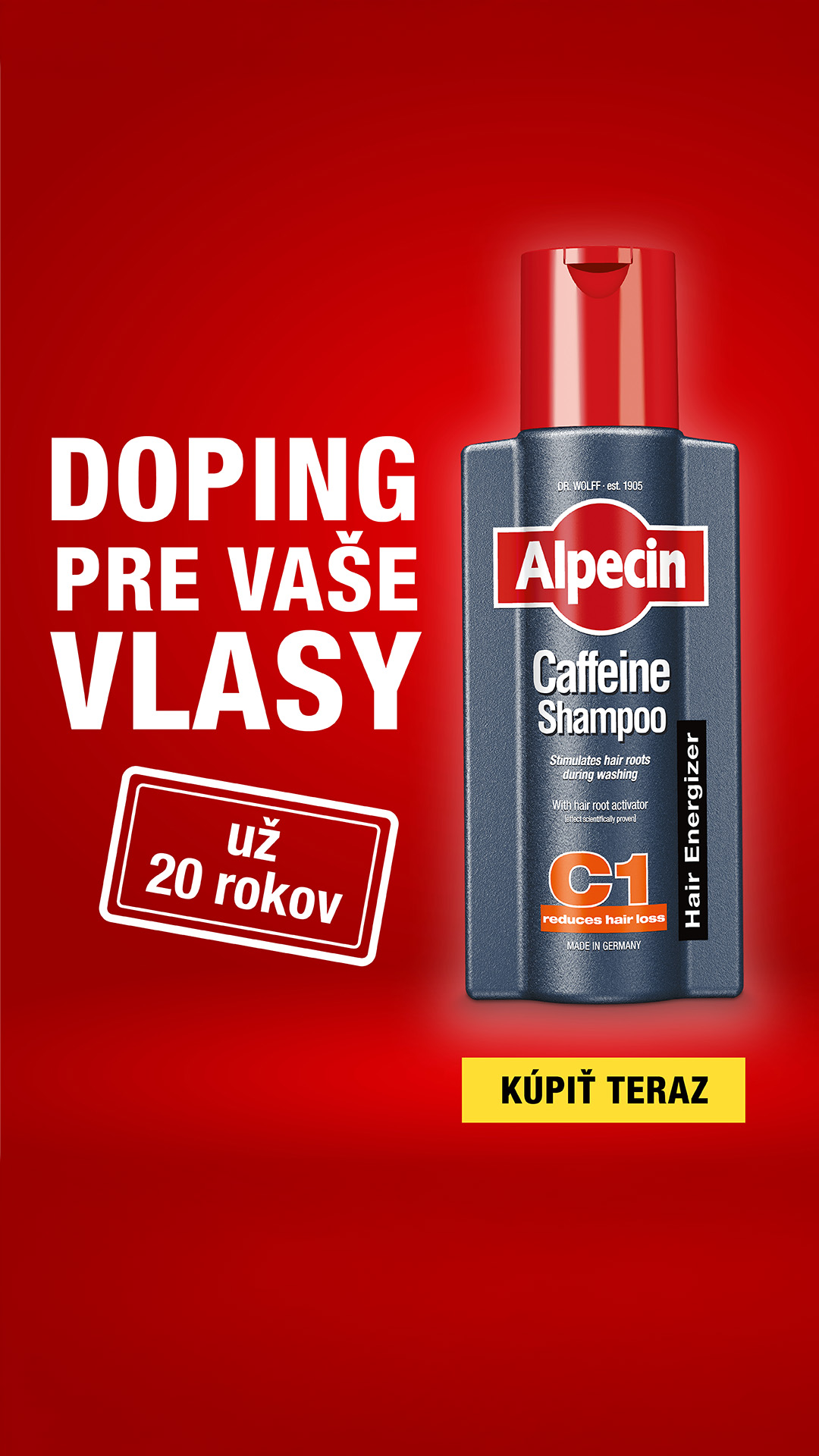 Alpecin Facebook ad from Mar 10, 2026
