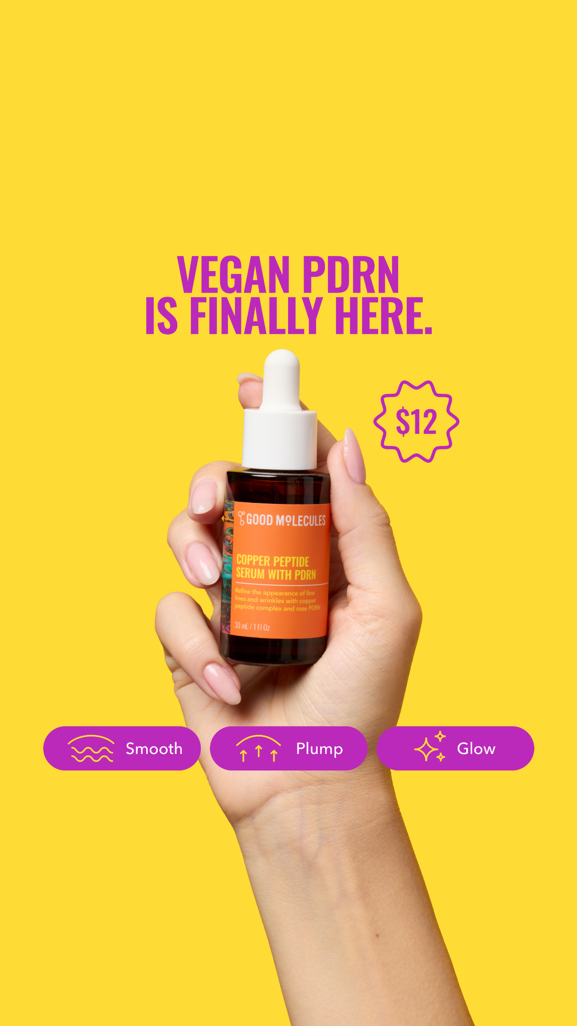 Good Molecules Facebook ad