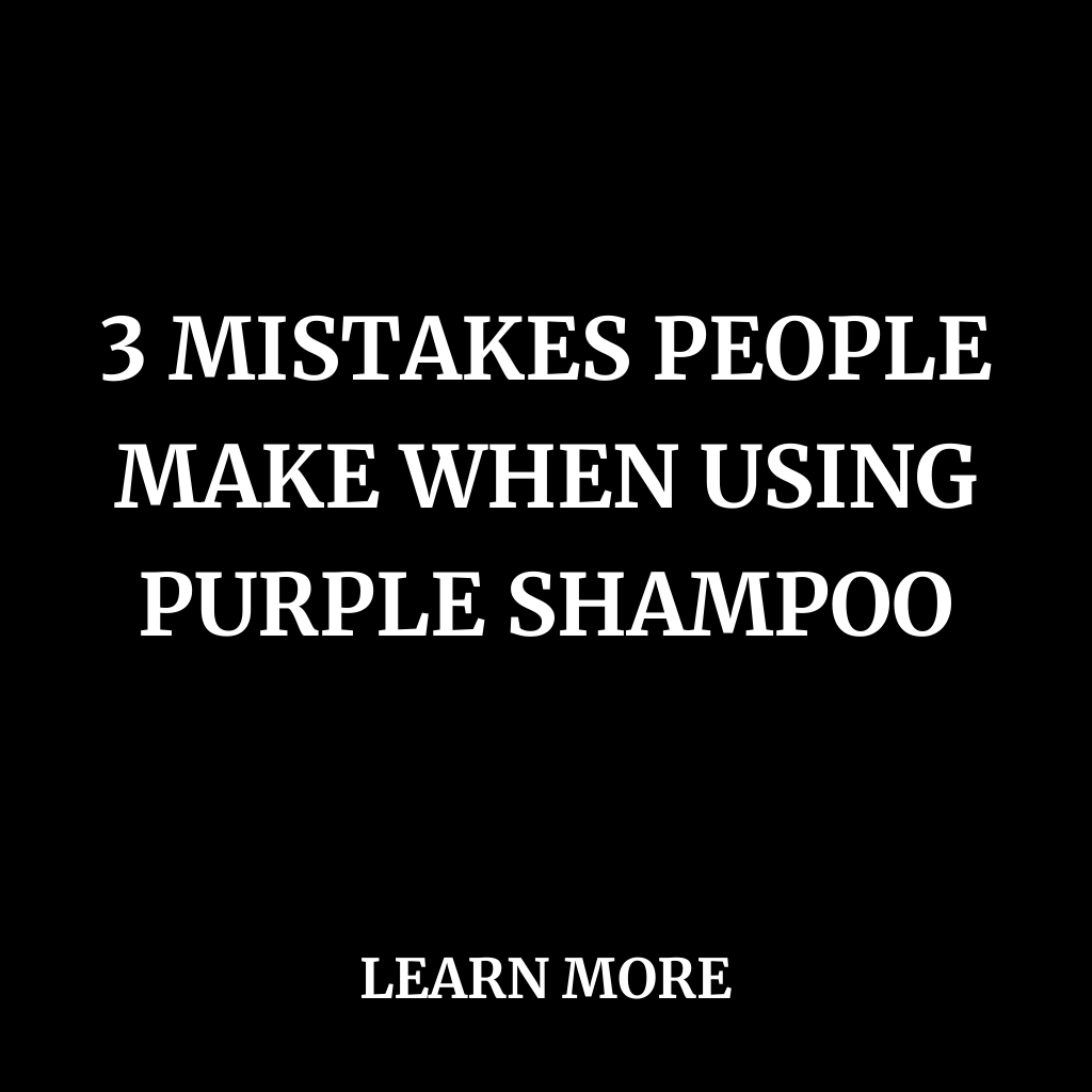 Curiosity Core Facebook ad: Common Purple Shampoo Mistakes Explained