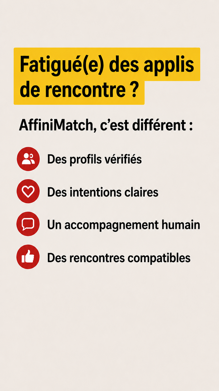 AffiniMatch.com Facebook ad from Jul 8, 2026