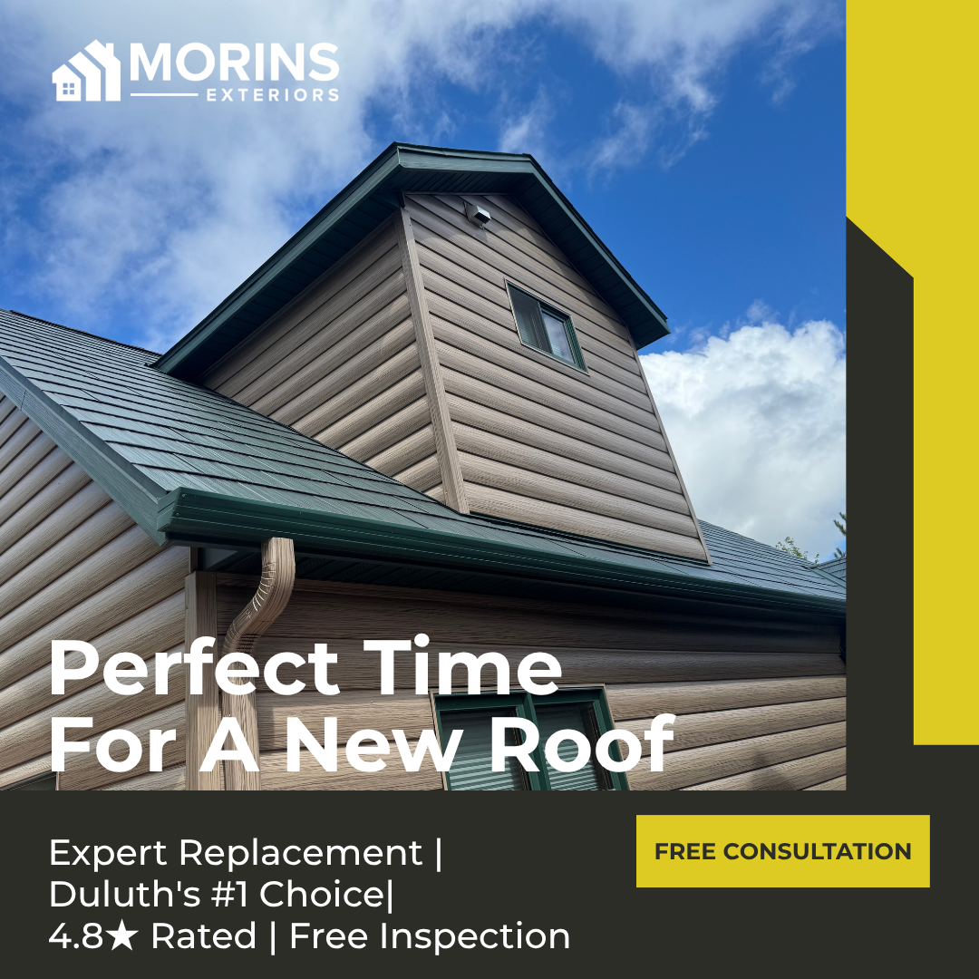 Morins Exteriors Facebook ad from Apr 3, 2026