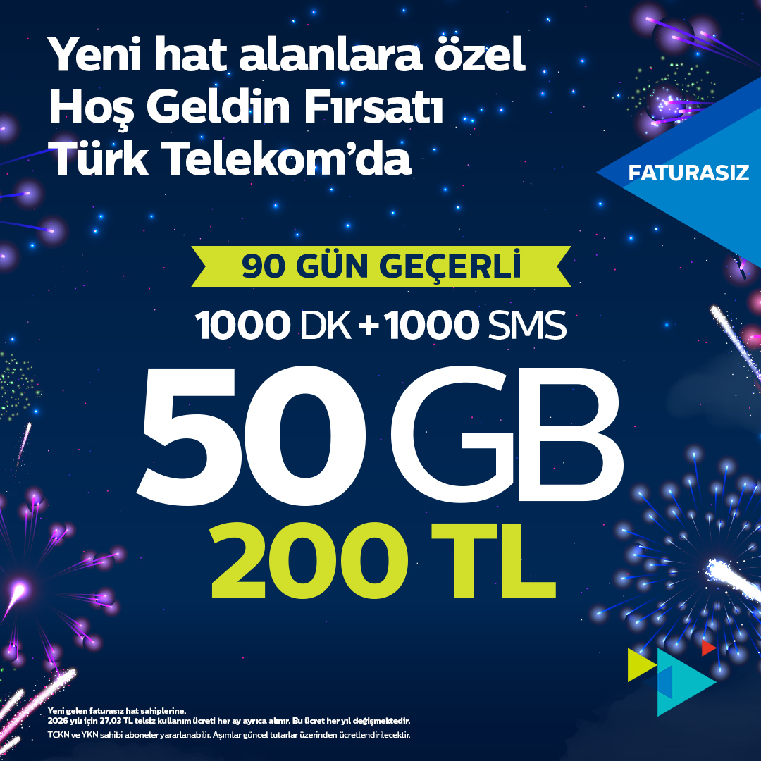 Türk Telekom Facebook ad from Mar 5, 2026