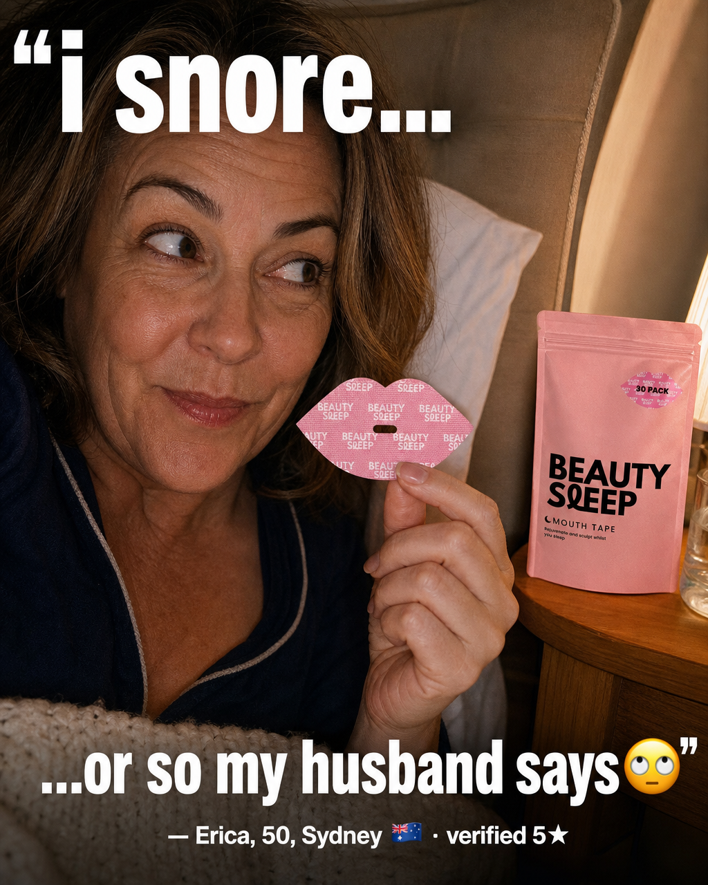 Beauty Sleep Facebook ad