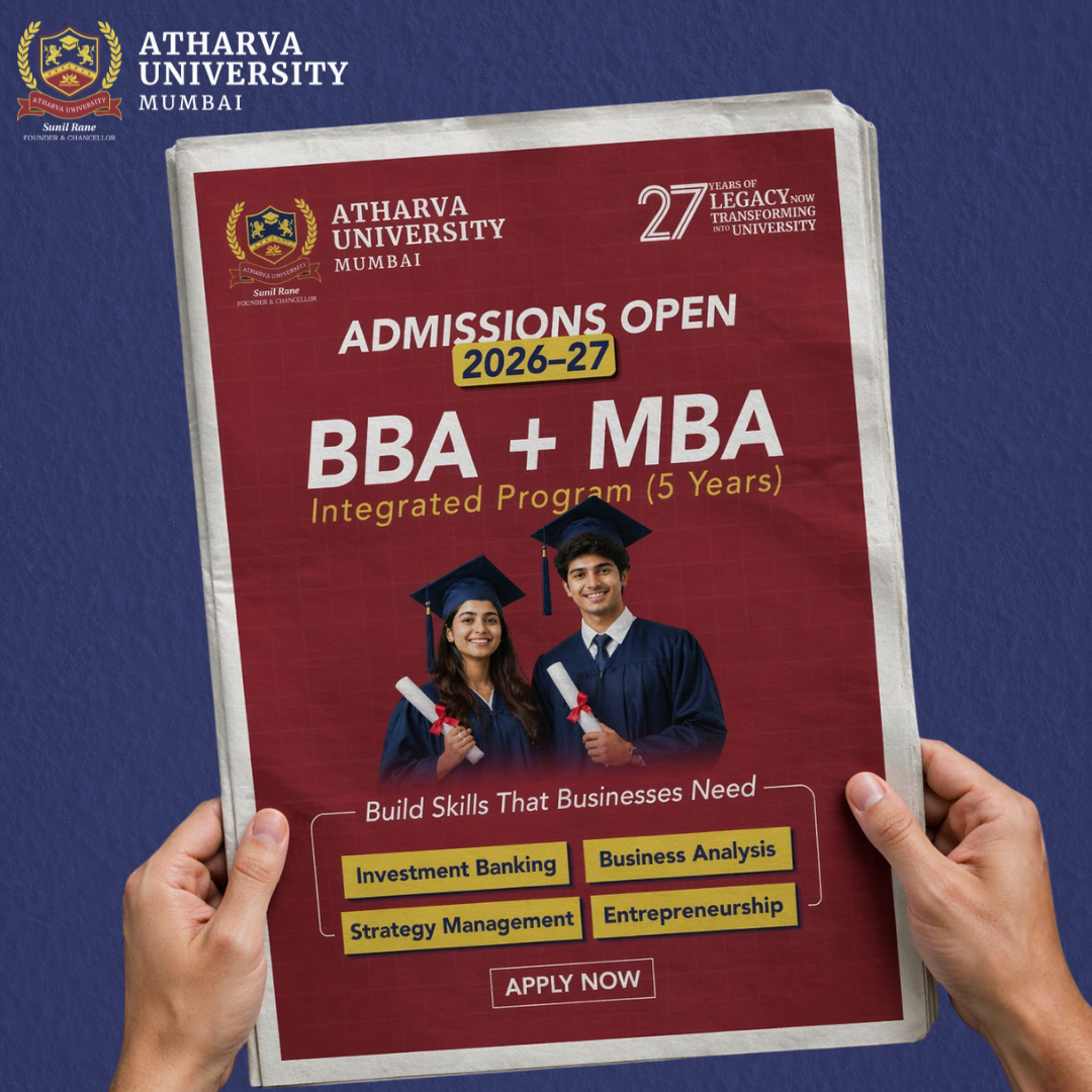 Atharva University Mumbai Facebook ad
