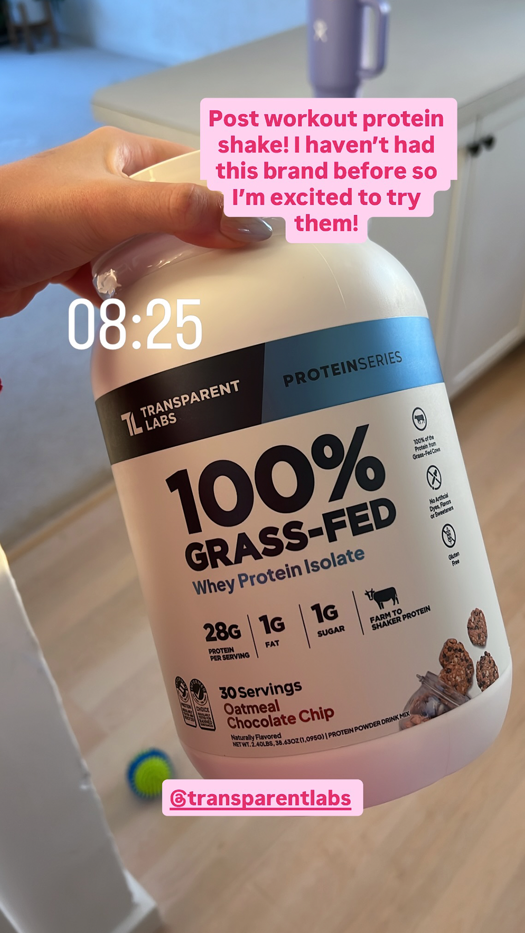 Transparent Labs Facebook ad