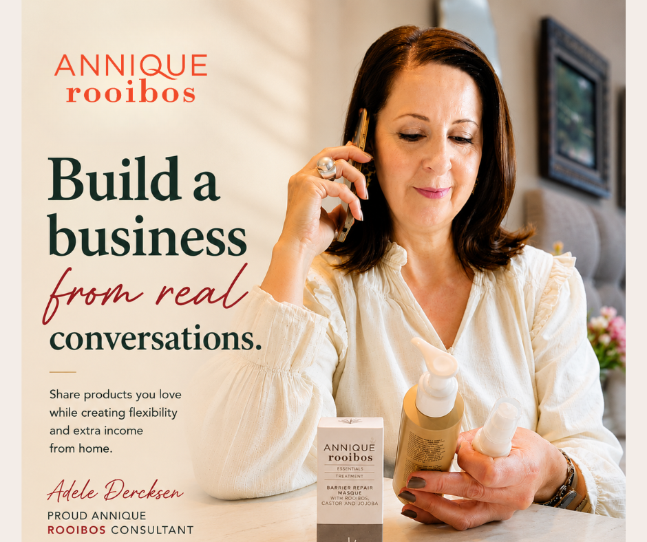 Annique Rooibos Home Office Facebook ad