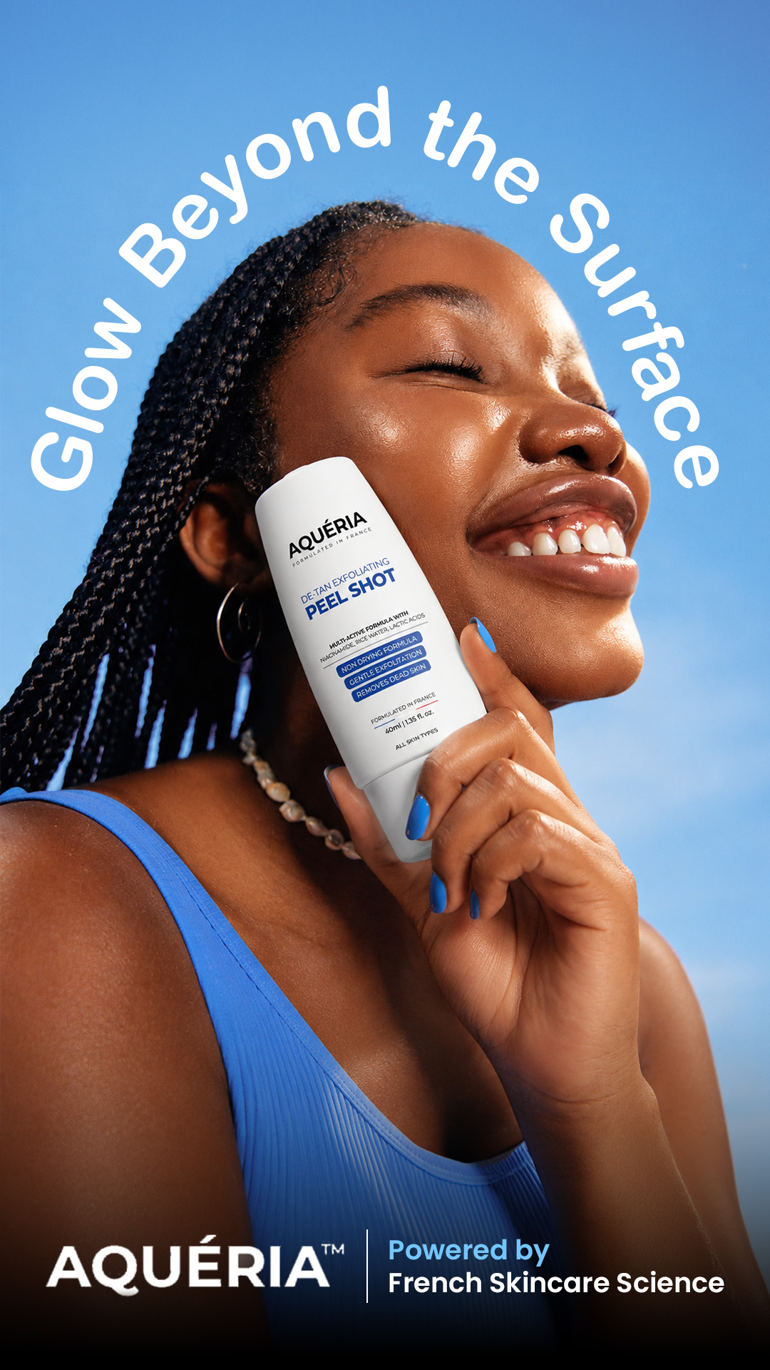 Insiders aqua Facebook ad: YOUR SKIN NEEDS THIS
