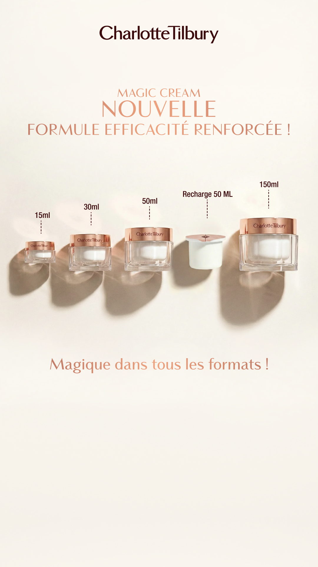 Charlotte Tilbury Skincare Facebook ad