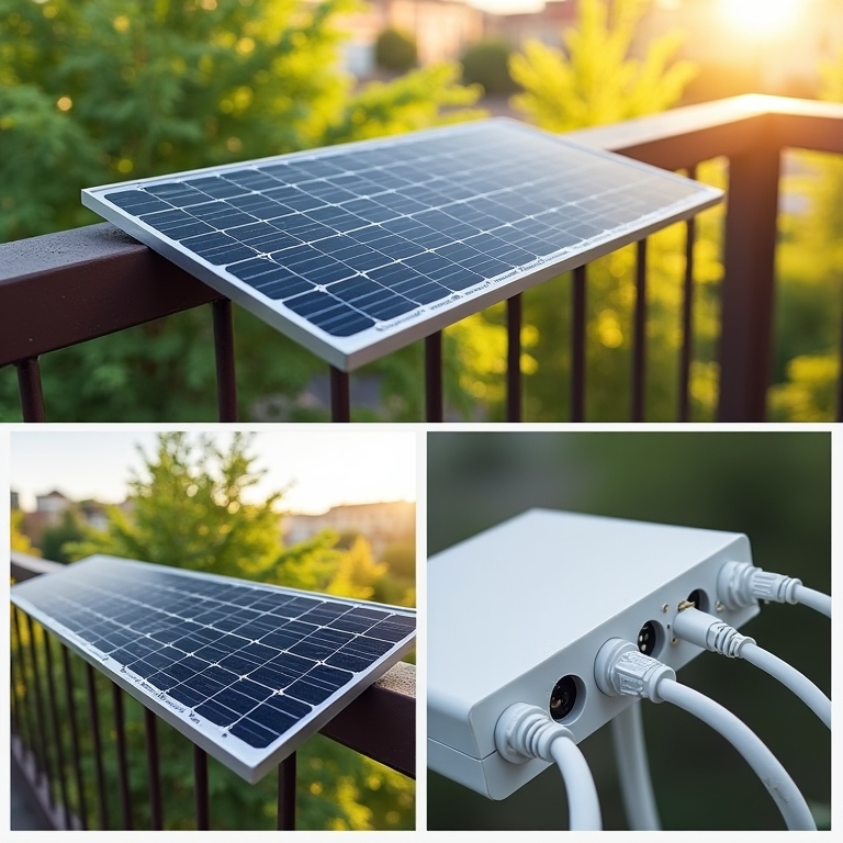 Consumer Insights Now Facebook ad: Mini Solaranlage Balkon Plug And Play!
