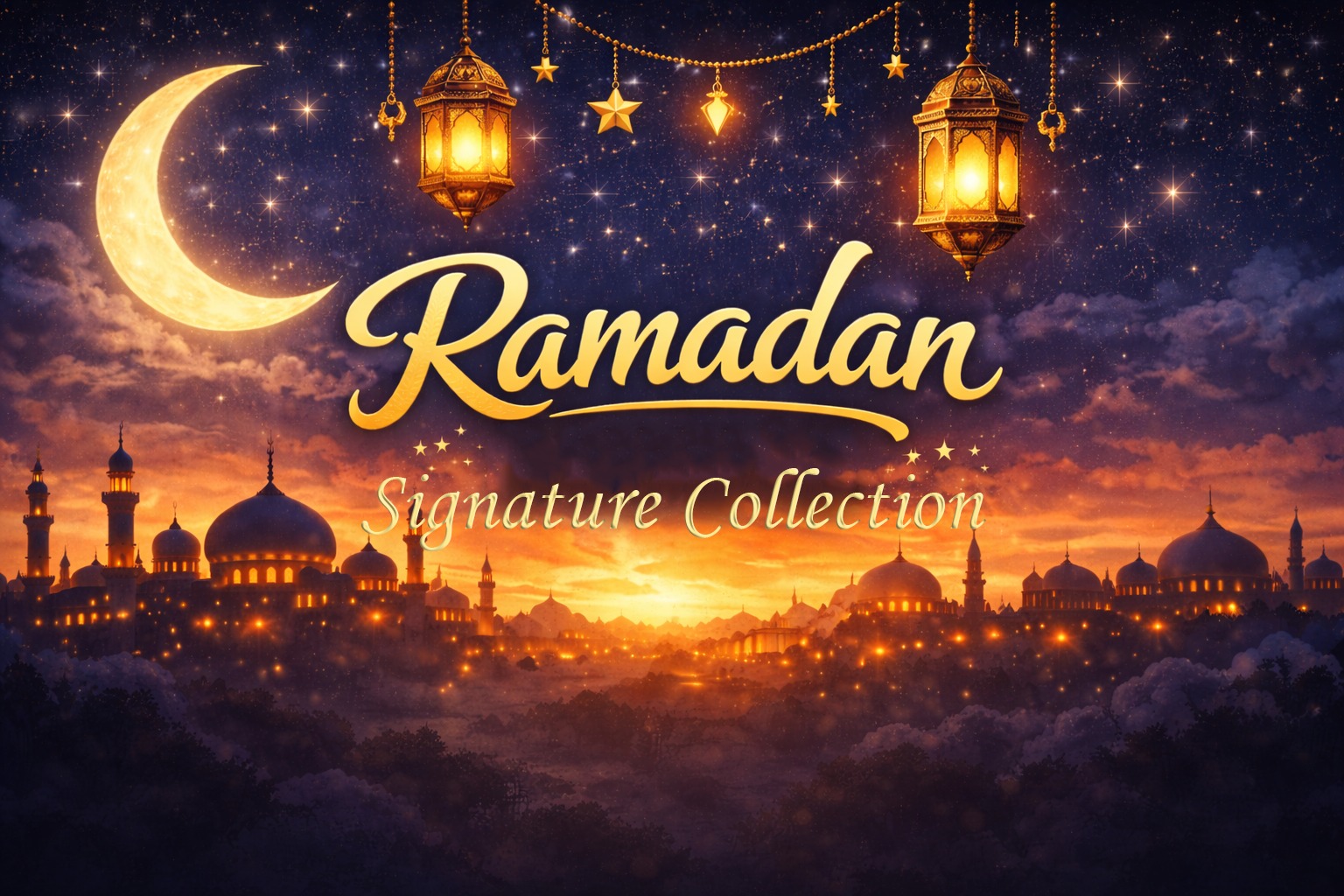 Asma Glow Facebook ad: Ramadan Signature Collection