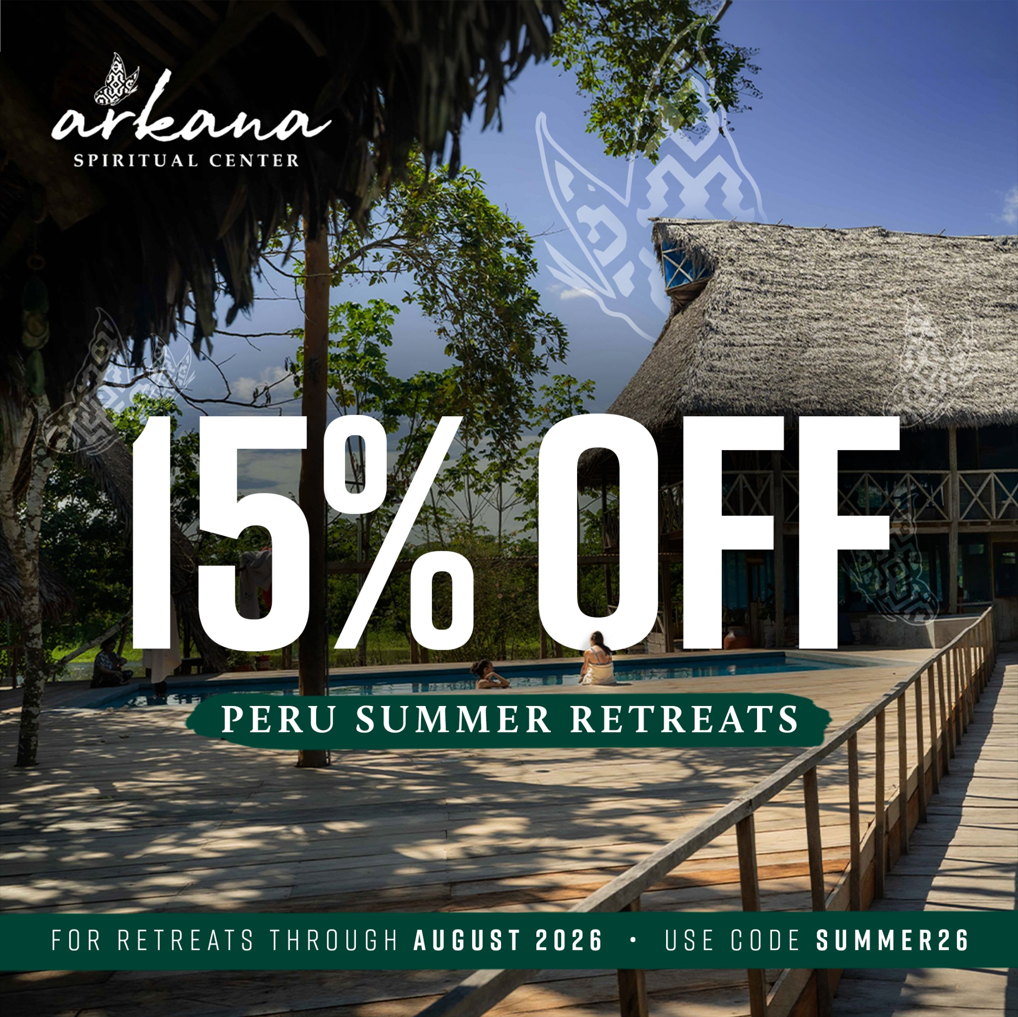 Arkana Spiritual Retreats Facebook ad