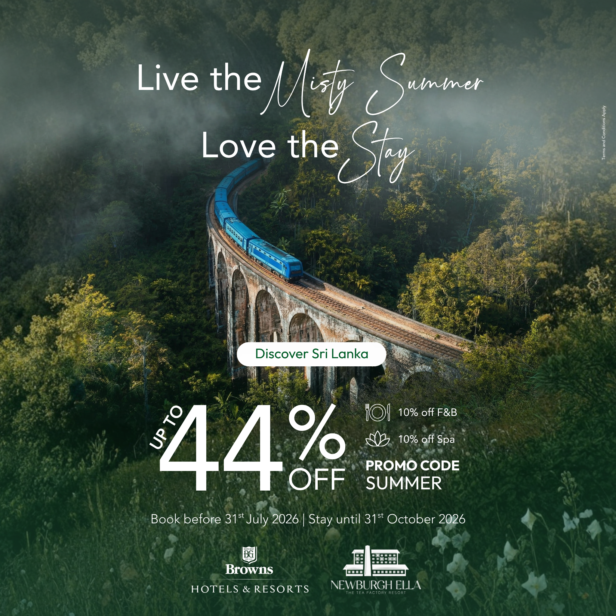 Browns Hotels & Resorts Facebook ad
