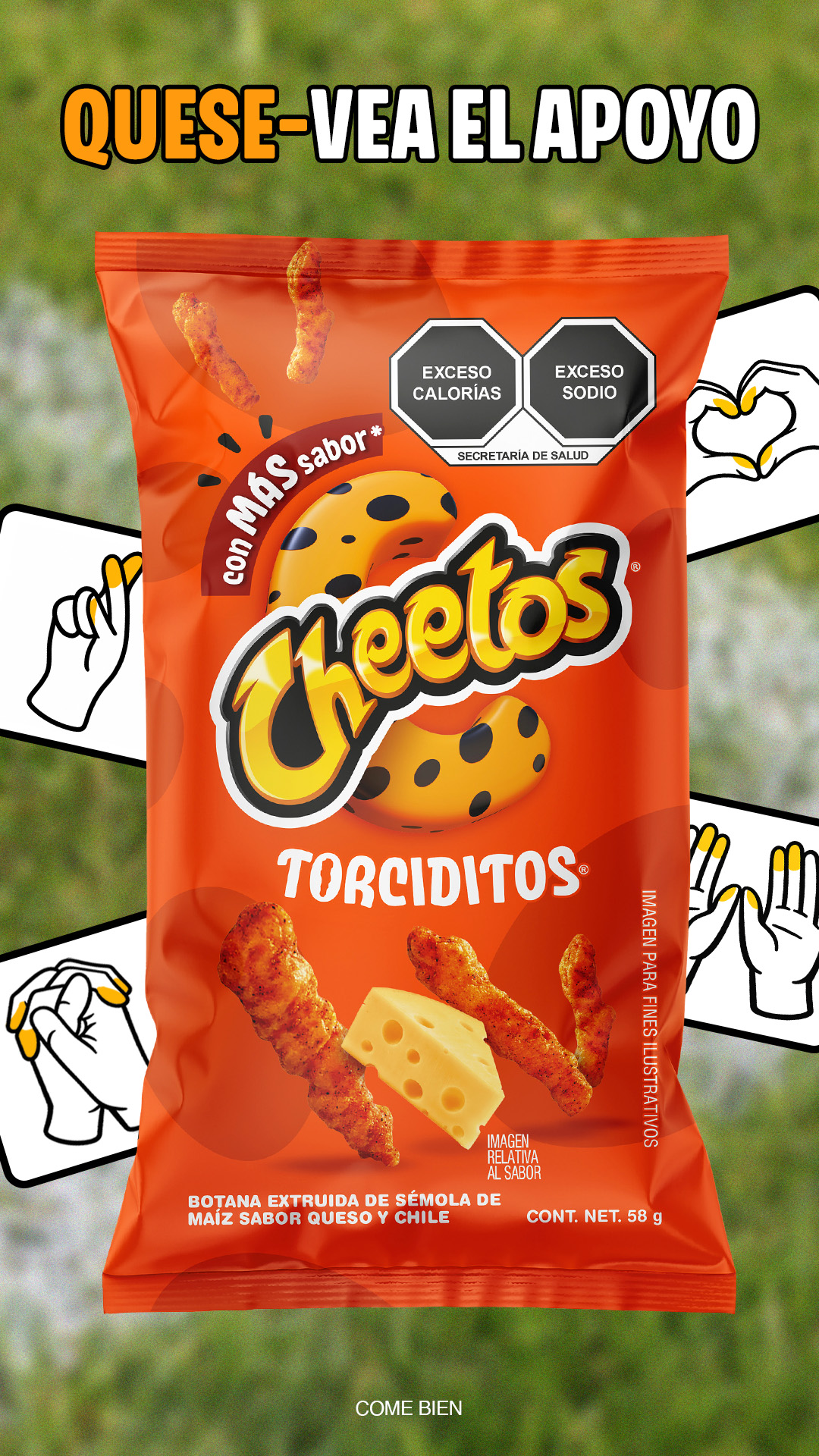 Cheetos MX Facebook ad
