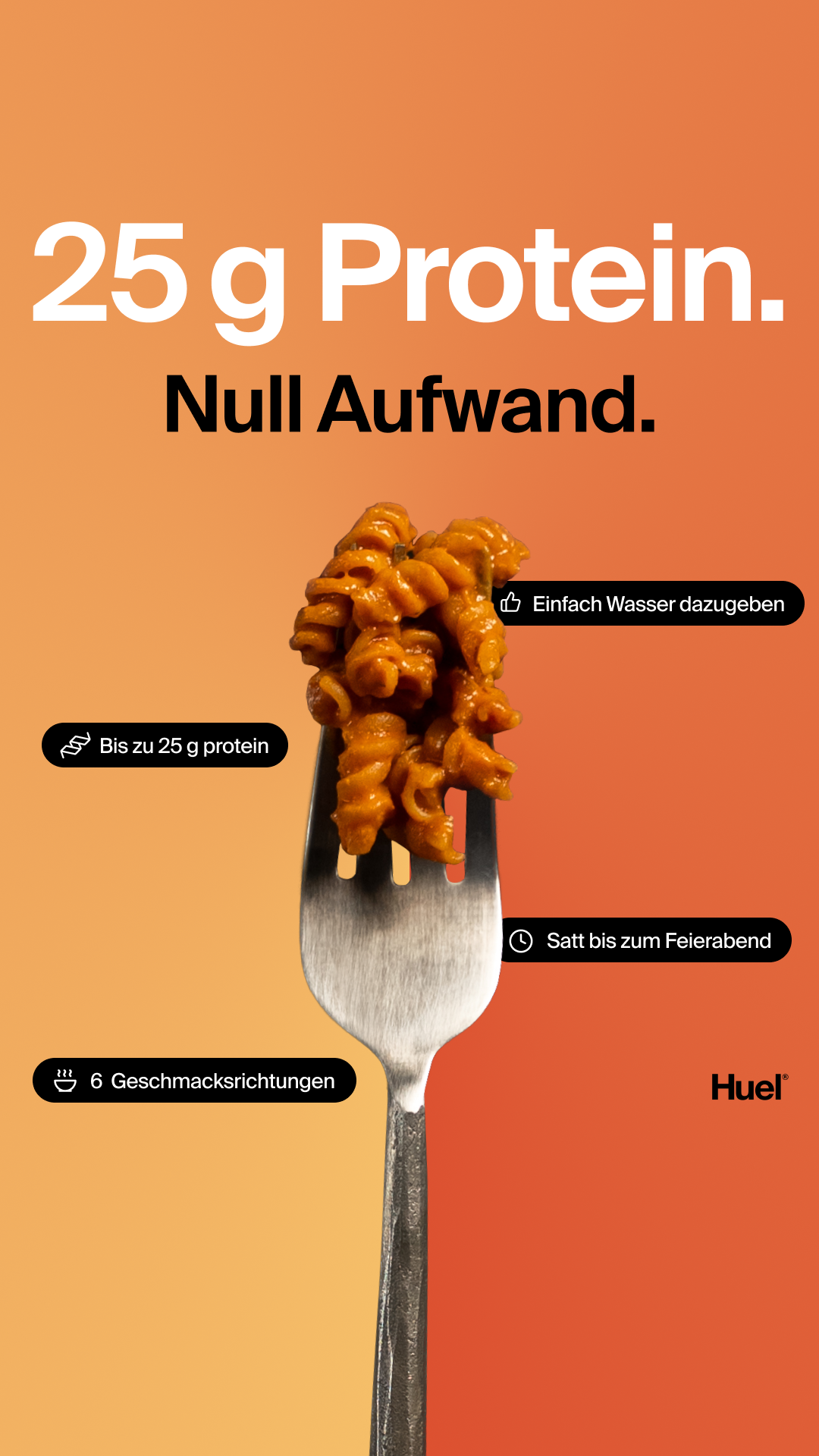 Huel Facebook ad