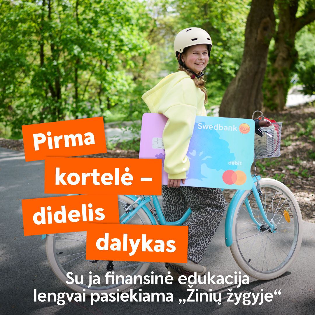 Swedbank Lietuvoje Facebook ad