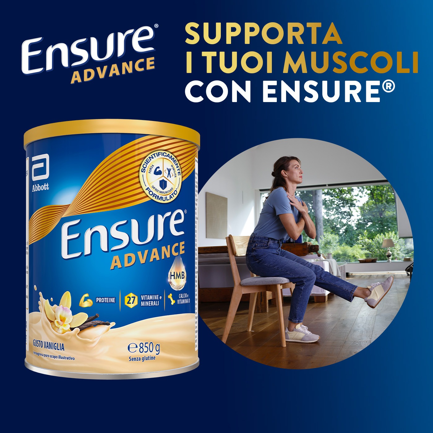 Ensure Italia Facebook ad