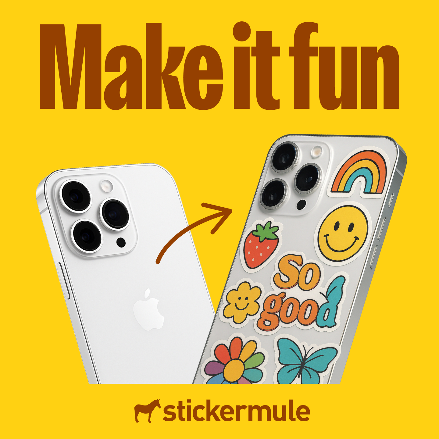 Sticker Mule Facebook ad